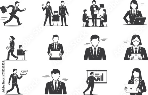 Business professionals, teamwork, office meeting, corporate training, remote work, presentation, leadership, communication, career growth, workplace, success, strategy