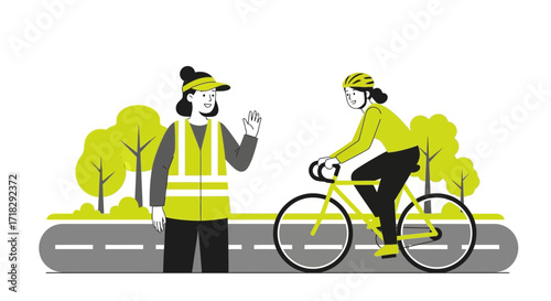Observer Welcomes Cyclist, Promoting Road Safety And Encouraging Healthy Transportation