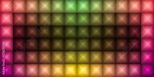 Wallpaper Mural Glowing Gradient Geometric Background  Torontodigital.ca