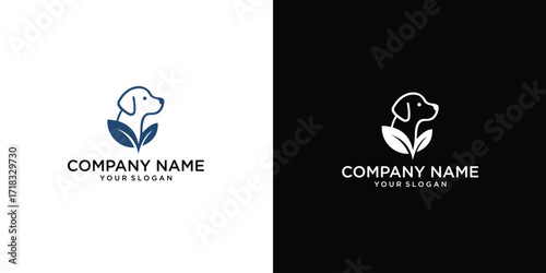 Eco Pets Logo Template Design
