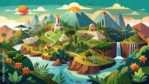Biosphere Reserve of Sierra Gorda, Mexico, contains dramatic karst mountains, cloud forests, and cultural heritage sites, representing sustainable community-led conservation.