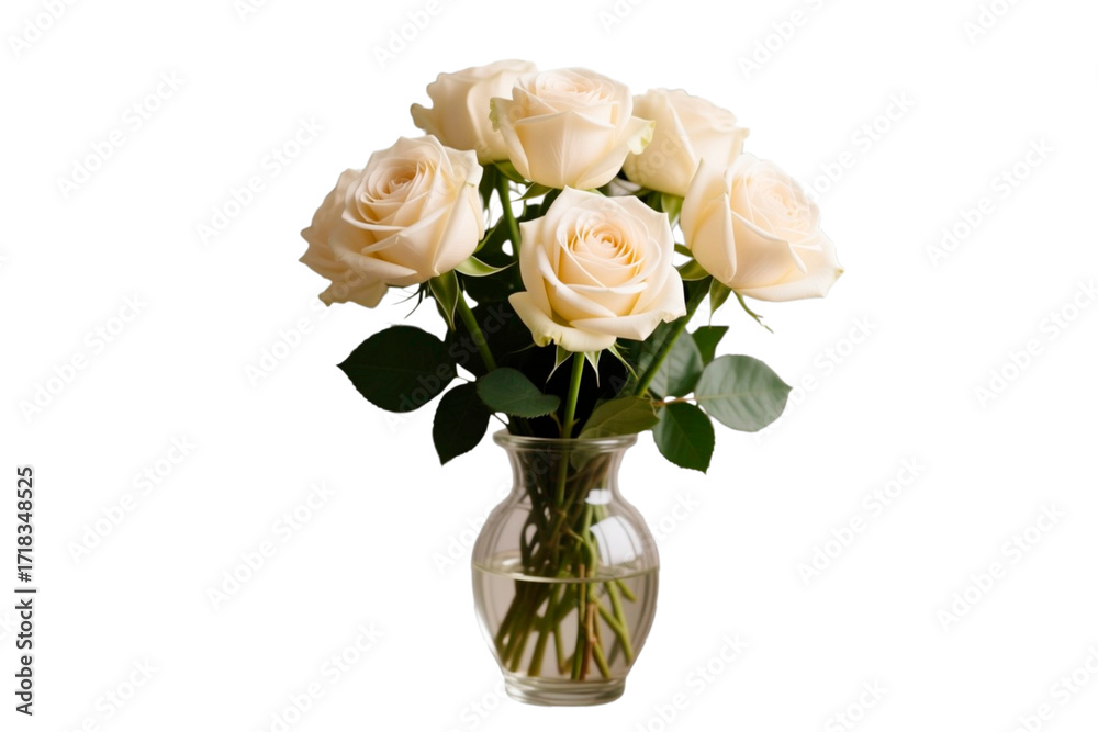 Obraz premium bouquet of roses in vase