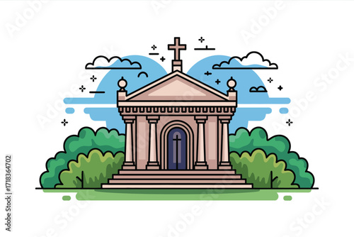 mausoleum-outlined-vector-illustration-f_GxlYdEyzQmqClCp_hrePZQ_cuOnq6iAT0OodmAIYZZnTw.eps