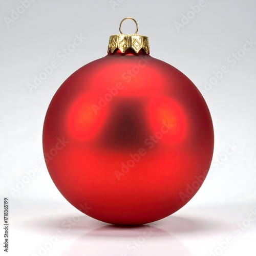 Red Christmas ornament