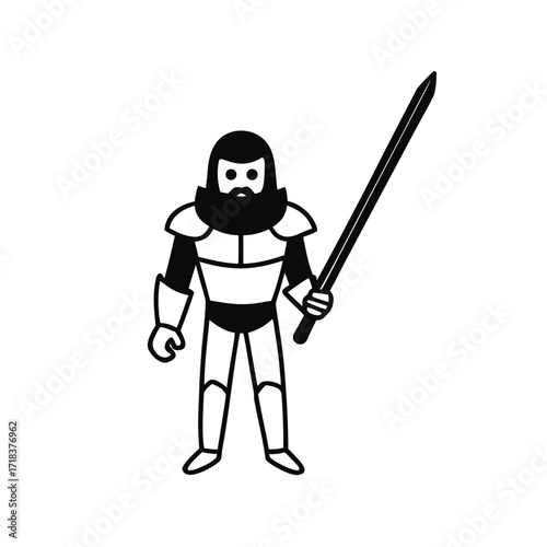  vactor man mascot logo