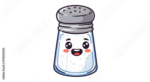 Cute cartoon salt shaker