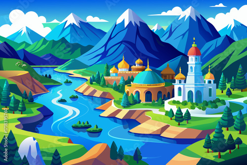 North India is like a colorful painting; The blue of the lakes of Kashmir, the green of the forests of Uttarakhand, the whiteness of the peaks of Ladakh and the glory of the ancient temples. Every cor