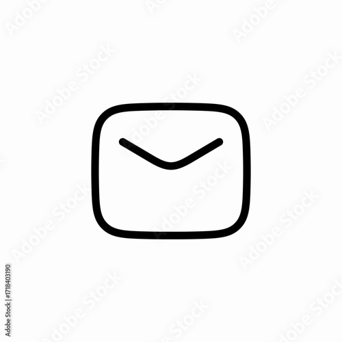 mail letter icon sign vector