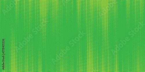 Dots halftone green color pattern gradient texture with technology digital background. Dots pop art comics with nature graphic design