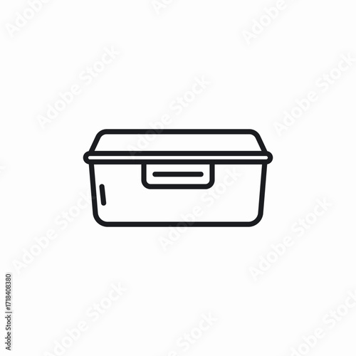 food package icon sign vector