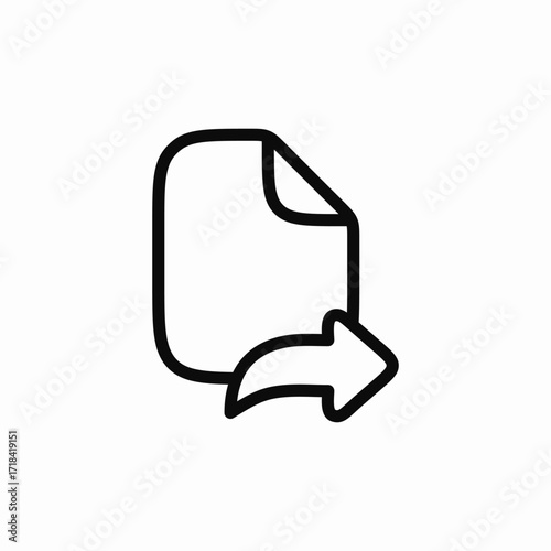 file share icon sign vector