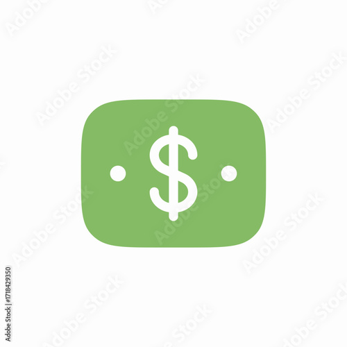 currency money dollar icon sign vector