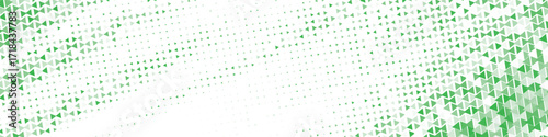 Abstract green halftone dotted gradient background with scattered pattern perfect for flyer banner poster website presentation and digital graphic artworks