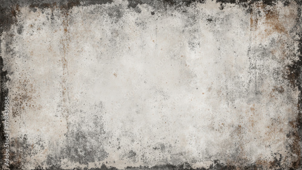 Fototapeta premium Aged textured surface with distressed grunge concrete details and weathered patina for retro backgrounds