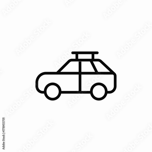 car van vehicle icon sign vector