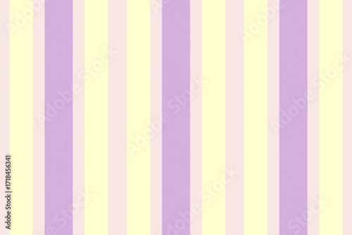 Elegant vertical stripes in soft lavender and pale yellow create a calming pattern. Ideal for backgrounds, textiles, and designs requiring a gentle, pastel touch.