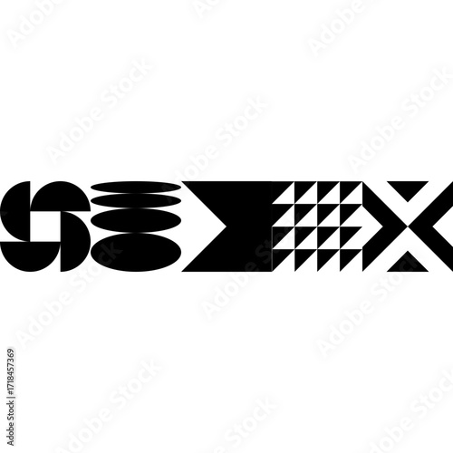 Brutalism Shape Vector