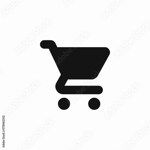 shopping cart icon sign vector