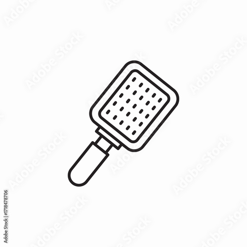 brush comb icon sign vector
