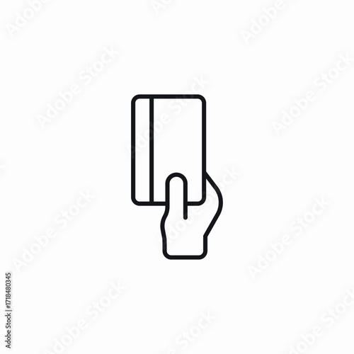 bank card payment icon sign vector