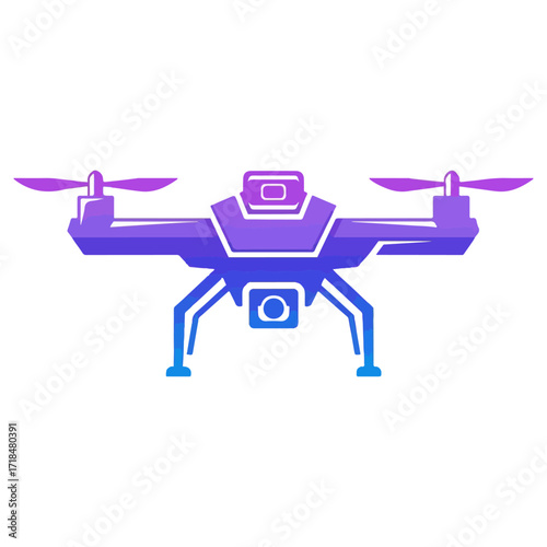 Modern drone technology for aerial photography and videography.