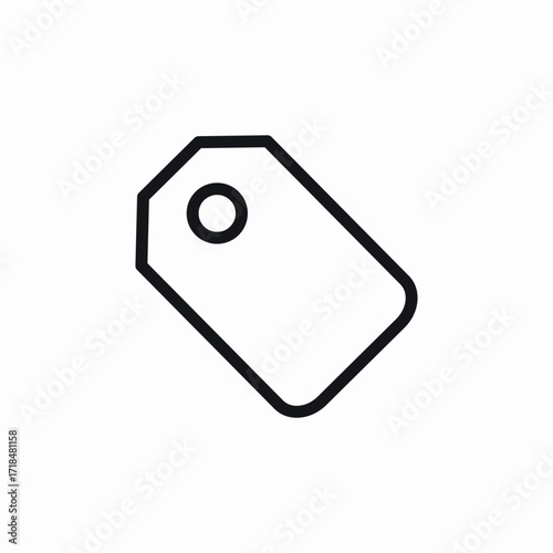 price tag icon sign vector