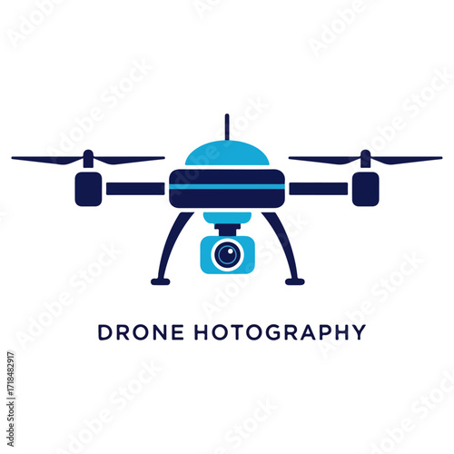 Drone photography image with a focus on aerial technology and innovation.