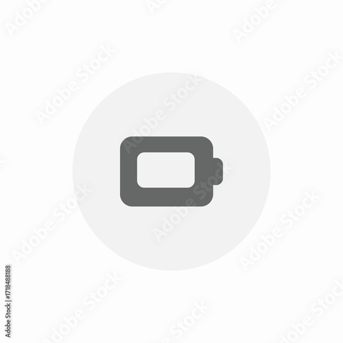 rechargable battery icon sign vector