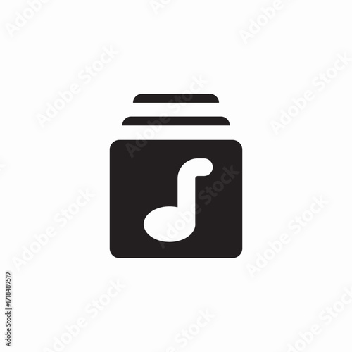 album tracks icon sign vector
