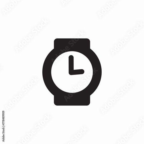 hand-watch icon sign vector