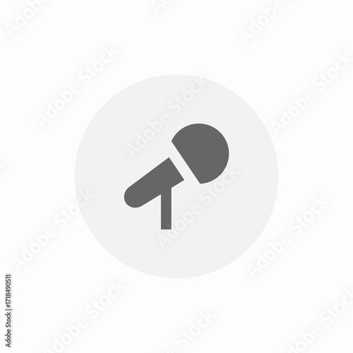 singer performance microphone icon sign vector