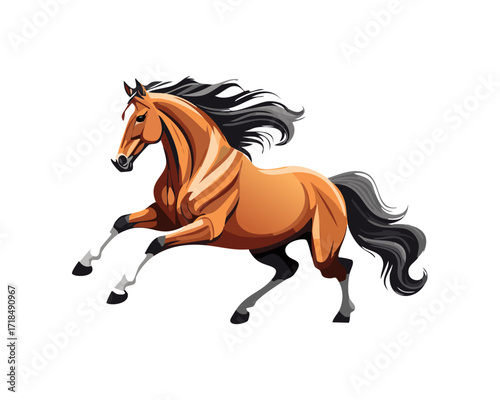 Majestic horse