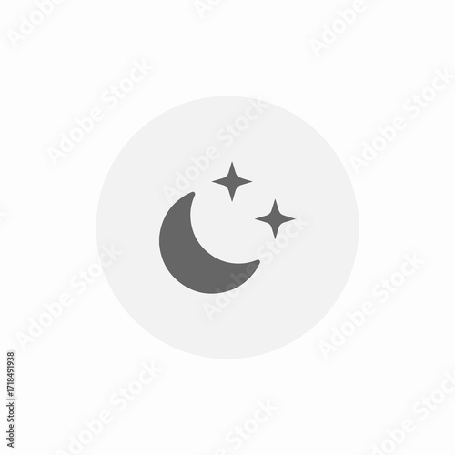do not disturb mode icon sign vector