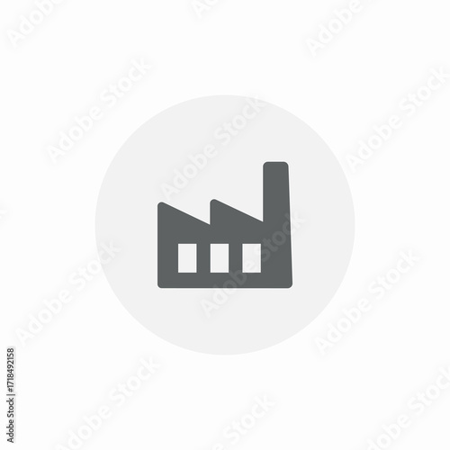 saw tooth manufacture building icon sign vector