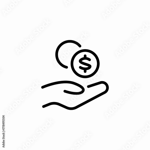 savings insurance icon sign vector