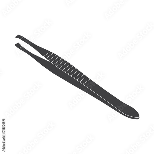 Tweezers/metal clamp icon