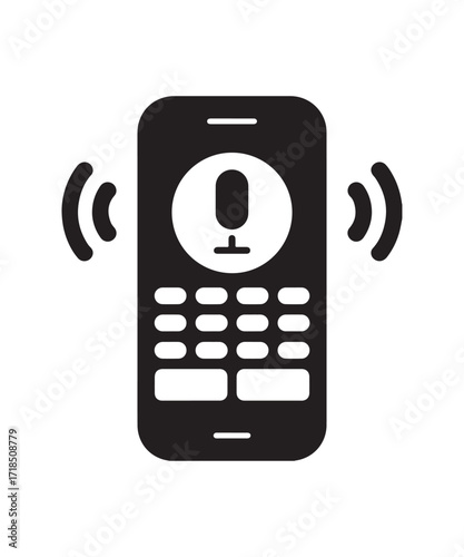 Mobile Voice Recording Icon
