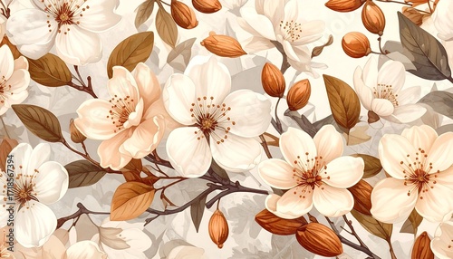 Delicate floral pattern (3)