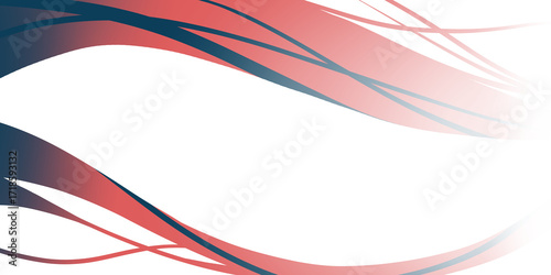 Abstract image illustration of a powerful red flow from a dark feeling