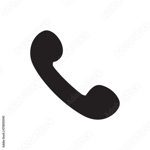 Classic phone handset icon