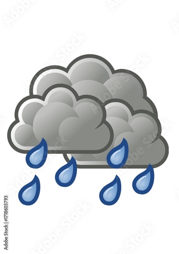 cloud and rain