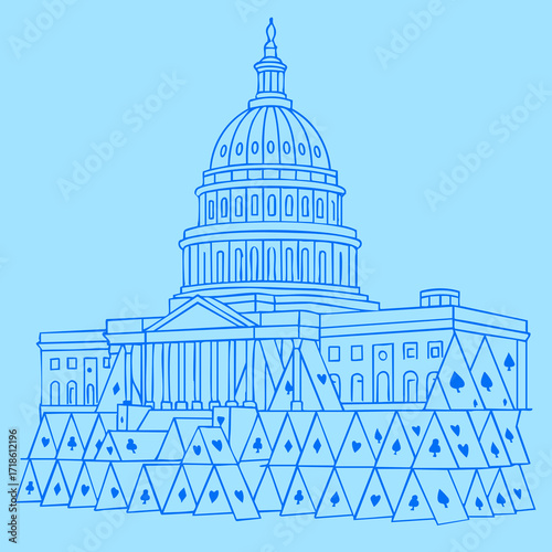Capitol Card Structure