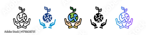 Nature Protection multiple icon