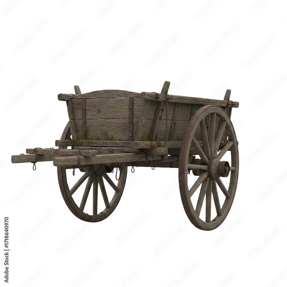 Fototapeta premium agricultural machinery vehicles including tractors and harvesters, modern farming equipment with detailed engineering, farm technology isolated on transparent background PNG