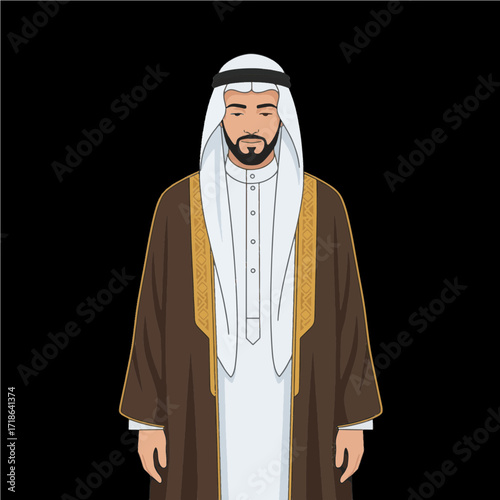 Muslim Man Life Activities 