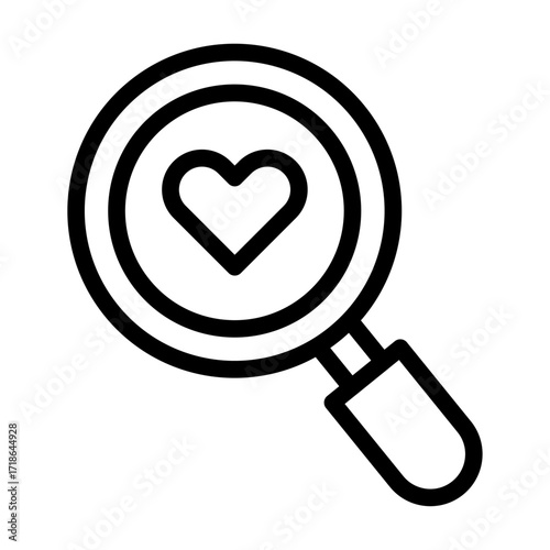 Ethics Review Line Icon of Research Ethics Icon Set