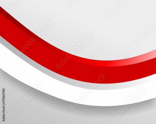 red and white ribbon