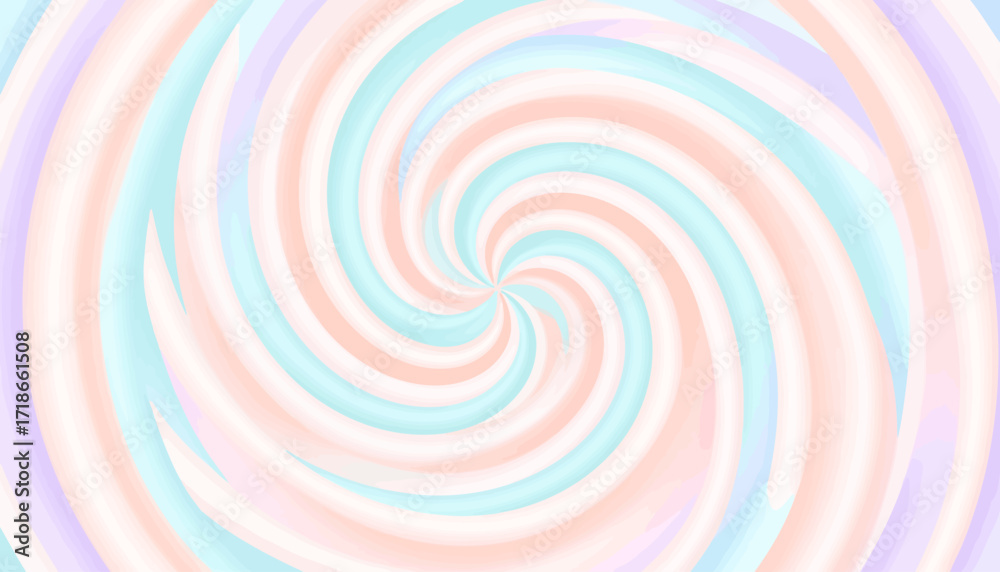 Naklejka premium Pastel Swirl Background.
