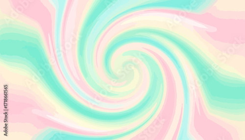 Pastel Swirl Background with Soft Colors.