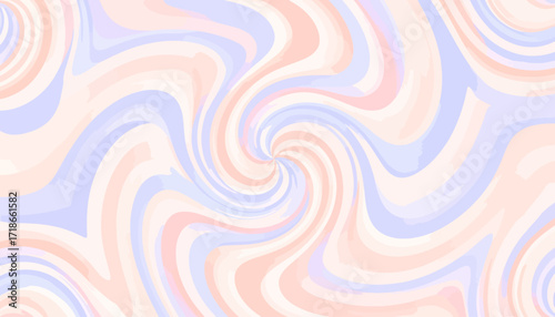Pastel Swirls Abstract Background.